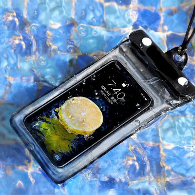 Smehoart tas kering ponsel Universal tahan air tas renang selam Drift penutup ponsel untuk telepon casing bawah air kolam 6.5 inci