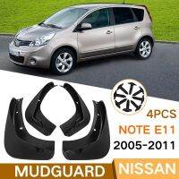 Mud Flaps For Nissan Note 2005 06 07 08 09 E11 MudFlaps Front Rear Fender Car Accessories