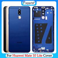 ใหม่สำหรับ Huawei Mate 10เคส Lite G10ปลอกหุ้มช่องหลังฝาหลังแทนที่5.9Quot; สำหรับฝาครอบ Huawei Nova 2i