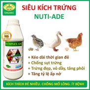 Siêu kích trứng NUTI-ADE dùng cho gà, vịt, chim, cút đẻ - Trứng đẹp, vỏ dày