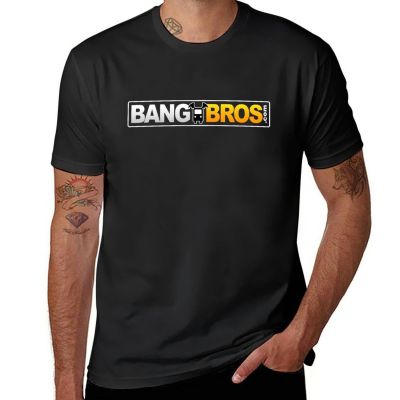 Bangbros For Fans T-Shirt Korean Fashion Cute Tops Sports Fan T-Shirts Mens Vintage T Shirts