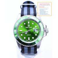 Royal Crown Submariner Hulk ( เจ้าตัวเขียวแห่งแบรนด์ Royal Crown แท้ 100% ) นาฬิกาสำหรับผู้ชาย มาพร้อมสาย NATO+ ขนาดหน้าปัดรวมเม็ดมะยม 44 mm. มีรับประกัน 1 ปีเต็ม ของแท้ 100% กันน้ำ 100% คุณลูกค้าจะได้รับนาฬิกาที่มาพร้อมกล่อง+ของแถม+อุปกรณ์ครบเซ็ท 100%