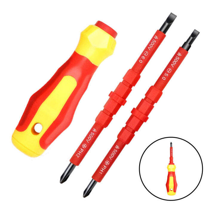 MultiPurpose Electricians Slotted Cross Screwdriver Bit Repaire Tools