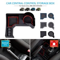 Stowing Tidying Car Gear Shift Storage Box Organizer Tray Center Console Cup Holder Storage Box For Suzuki Jimny AT Model