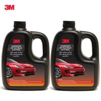 3M PN39000W Car Wash with Wax พีเอ็น 39000 ดับเบิลยู 3เอ็ม ผลิตภัณฑ์ล้างรถ ผสมแว็กซ์ ปริมาณสุทธิ 1000 มิลลิลิตร บรรจุ 2 ขวด