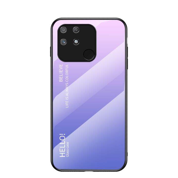 สำหรับ-realme-narzo-50a-เคสโทรศัพท์-realme-narzo-50a-กระจกเทมเปอร์เคสกรอบ-tpu-แบบนุ่มป้องกันแบบแข็งกันกระแทกแฟชั่นฝาหลัง