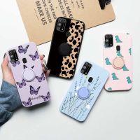 [Beike electronic] ผู้ถือแหวนแม่เหล็ก Couqe สำหรับ Samsung Galaxy M31 Case 6.4 Quot; ซิลิโคนอ่อนนุ่ม TPU ปกหลังสำหรับ Samsung M 31 M31ดอกไม้ F Unda เชลล์