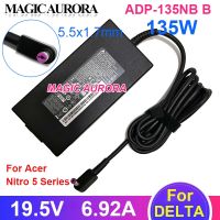 อะแดปเตอร์แปลงไฟสำหรับ ACER NITRO 5 AN515-54ของแท้สำหรับ ADP-135NB DELTA 19.5V 6.92A 135W สำหรับ ACER NITRO ชุด N18C3 PA-1131-26 Charger Laptop