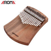 okoogeeammoon 17-Key Thumb Piano Kalimba Camphorwood C Tone with Carry Bag