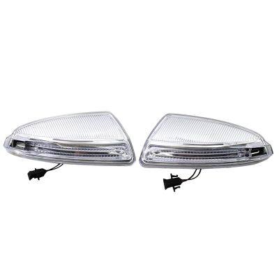 Car Left+Right LED Rearview Mirror Turn Signal Light for Mercedes-Benz Viano VITO W639 W204 S204 A2048200721 A2048200821