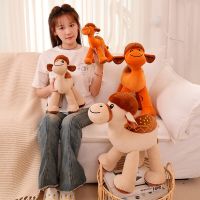 【CW】25/35/50CM Lovely Simulation Animal Camel Plush Toy Stuffed Soft Camel Pillow Doll Toys for Kids Girls Props Ornaments Nice Gift