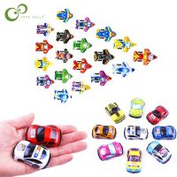 【YF】❄  20pcs/lot Cartoon Plastic Pull Back Cars Plane for Child Car Kids DDJ