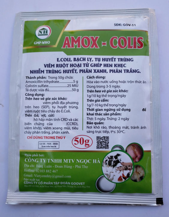 AMOX - COLIS: AMOX-COLIS là thuốc kháng sinh hiệu quả trong việc điều trị nhiễm khuẩn đường tiết niệu. Với công nghệ tiên tiến, sản phẩm này mang lại hiệu quả cao và an toàn cho người dùng. Hãy yên tâm sử dụng AMOX-COLIS để giải quyết vấn đề sức khỏe của bạn.