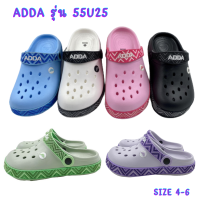 ADDA รุ่น 55U25 รองเท้าหัวโตสำหรับผู้หญิง พื้นนิ่ม เบอร์ 4 5 6