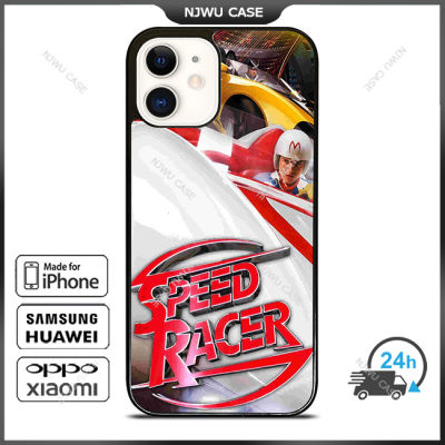 Speed Racer On Race Phone Case for iPhone 14 Pro Max / iPhone 13 Pro Max / iPhone 12 Pro Max / XS Max / Samsung Galaxy Note 10 Plus / S22 Ultra / S21 Plus Anti-fall Protective Case Cover