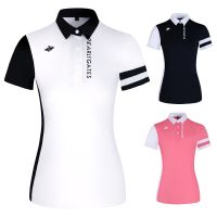 New GOLF Clothing Ladies Short-Sleeved Summer Quick-Drying Breathable Casual Versatile Stretch Womens Half-Sleeved Jersey T2342Quick dry