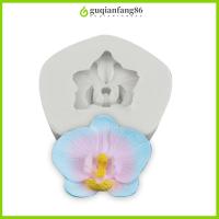 GUQIANFANG86 ซิลิโคนทำจากซิลิโคน แม่พิมพ์เรซิน Phalaenopsis สีเทาและสีเทา 6.52.2ซม. ค่ะ พิมพ์ดินปั้นดอกไม้ แม่พิมพ์เทียนซิลิโคนรูปดอกไม้ แม่พิมพ์ตกแต่ง