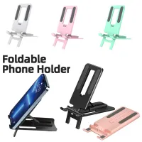 Foldable Desktop Holder Portable Mini Moblie Phone Stand compatible with iphone 14 13 Pro Max iPad Xiaomi Desk Bracket Portable Stand