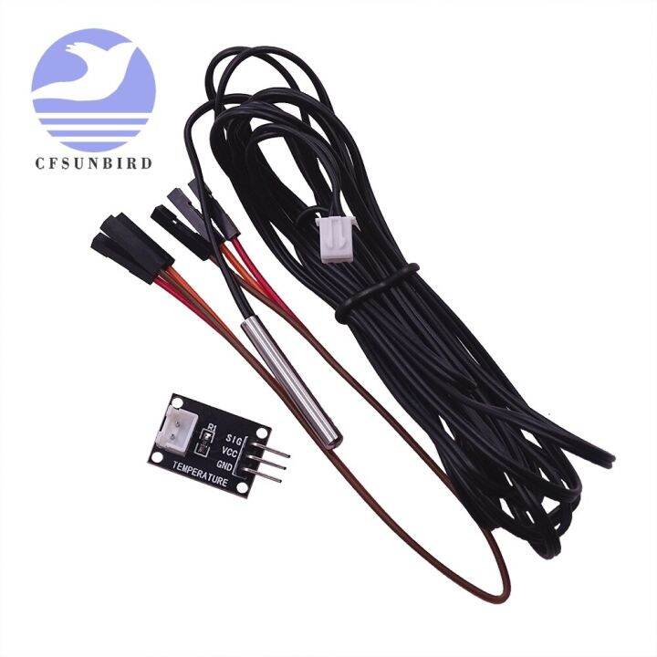 High Precision 1m Ntc 10k Thermistor Temperature Probe Sensor Module 3 ...
