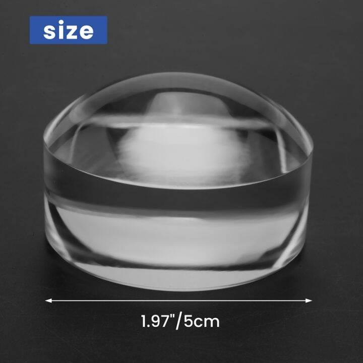 2-inch-magnifying-dome-portable-paperweight-8x-magnifier-clear-reading-aid-magnifying-glass-dome-easy-to-glide-for-reading-books-map-newspaper-and-magazine