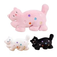 Cat Stuffed Animals Cute Plushies Cat With Colorful Polka Dot Cat Plush Toy That Rebounds Quickly Soft And Fluffy For Kids amazing