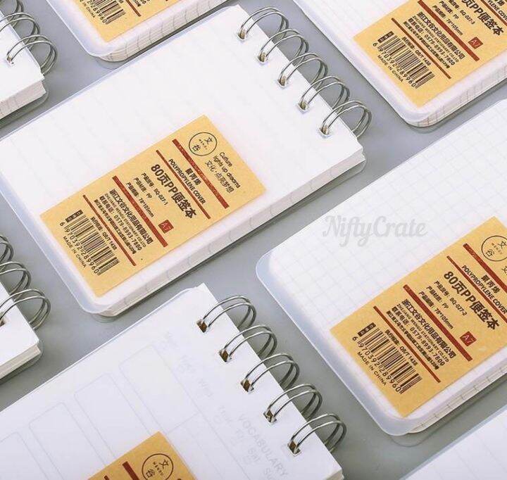 Spiral Muji Styled Heeton Mini Memo Pad Mini Notebook Lazada PH