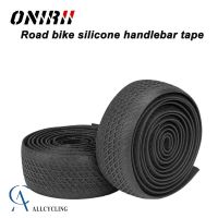 [COD] ONIRII Handlebar Tape With End Plug Road Silicone Handle Shock Absorption Anti slip Durable Reusable Wrap