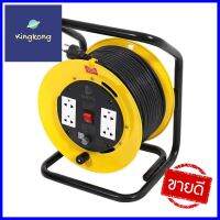 ล้อเก็บสายไฟ 4 ช่อง ELECKTA ET-BD1530 3600 วัตต์ 30 เมตร เหลืองEXTENSION CORD REEL ELECKTA ET-BD1530 4-OUTLET 3600W 30M YELLOW **ใครยังไม่ลอง ถือว่าพลาดมาก**