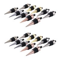 20Pcs Blank Bottle Stopper with Threaded Post Fresh Wine Bottle Stopper Hardware for Wood Turning DIY Project