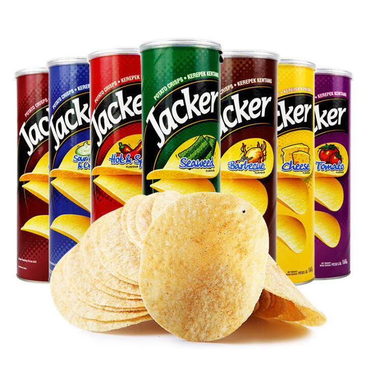 YUMMUY Malaysia imported snack jacker jack potato chips tomato potato