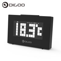 【COOL】 C&amp;T e-Mart Digoo DG-C9 LED นาฬิกาปลุกดิจิตอล Backlight จอแสดงผล LCD นาฬิกาตั้งโต๊ะ Snooze Alarm Weekday นาฬิกาอุณหภูมิอัตโนมัติ