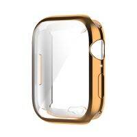 เคสห่อหุ้มเต็มรูปแบบ TPU กันกระแทกพร้อมฟิล์มป้องกันสำหรับ Apple Watch Series 8 / 7 45Mm