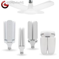 ☜ ivhefd E27 folding fan bulb 24w 45w 60 led lâmpada ac 220v dobrável ufo graus lampada branco frio holofotes