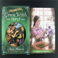 The Green Witch Tarot Cards Deck Cards เกมกระดานตลก Tarot Deck Card Games ภาษาอังกฤษสำหรับครอบครัว Party Drop Ship