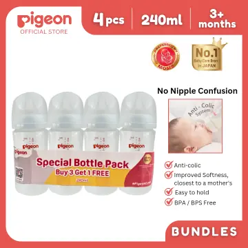 Pigeon bottles sales newborn set