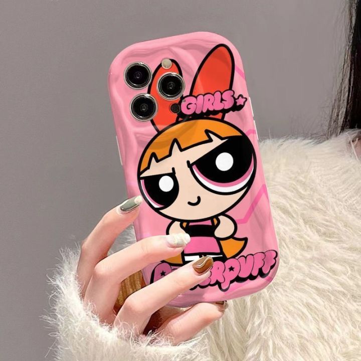 เคสสำหรับ-huawei-p30-p40-pro-nova-9-10-11-7-se-5t-เคสมือถือพวงกุญแจนุ่ม-powerpuff-ครีมผู้หญิงคลื่นขอบแว่นตากันแดดมือตัวยึดตัวจับโซ่มุกฝาครอบเลนส์3d-ปกป้องดีไซน์ใหม่น่ารักซิลิโคนกันกระแทก