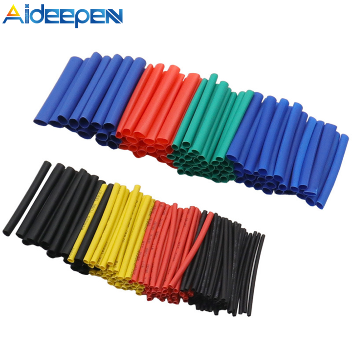 Original Aideepen 530 PCS,Set Polyolefin Shrinking Assorted Heat Shrink ...