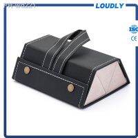 2 in 1 Leather Hanging Glasses Case Display Case For Glasses