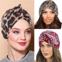 【YF】 2021 New Crinkle Soft Stretchy Africa Hijab Caps Muslim Wrap Head Turban India Hat Flowers Headtie Chemo Bonnet Ready To Wear