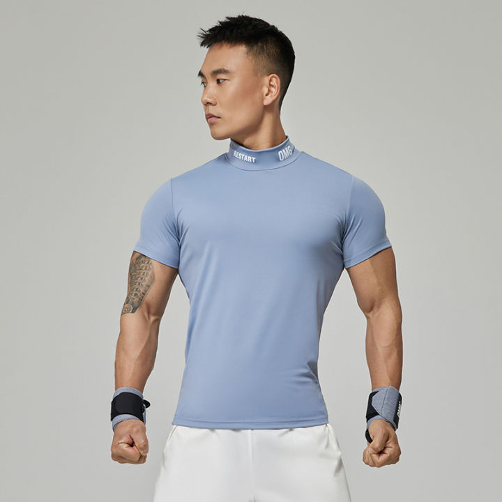 taobao-collection-เสื้อยืดแขนสั้นผู้ชายเสื้อฟิตเนสแขนสั้นผชเสื้อกีฬาแขนสั้นผชแห้งไว