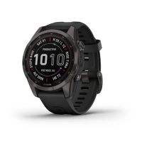 SMART WATCH (นาฬิกาอัจฉริยะ) GARMIN FENIX 7S SAPPHIRE SOLAR CARBON GRAY DLC TITANIUM WITH BLACK BAND