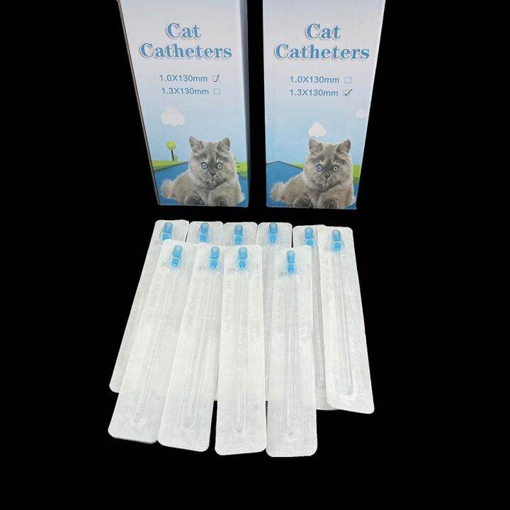 Pet Feline Cat Urinary Catheter Single Cavity Urethra Urine Luer Disposable Stone Pass Tube