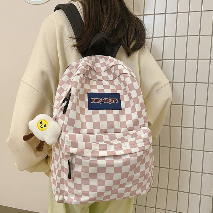 Next Move Checkered Backpack – MOD ON TREND