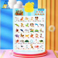 Sound Wall Chart Sound Electronic Painting Learning Enligh Animal Early Education Alphabet Point Reading Children Toy Gifts