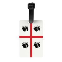 Flag Of Sardinia Luggage Tag Custom Italy Sardegna Baggage Tags Privacy Cover Name ID Card Luggage Tags