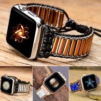 Bohemian 49Mm Strap untuk Apple Watch Ultra Series 8 7 41Mm 45Mm 38/42 Braided Solo Loop Bracelet Iwatch 6 5 4 3 Se Band 44Mm 40Mm