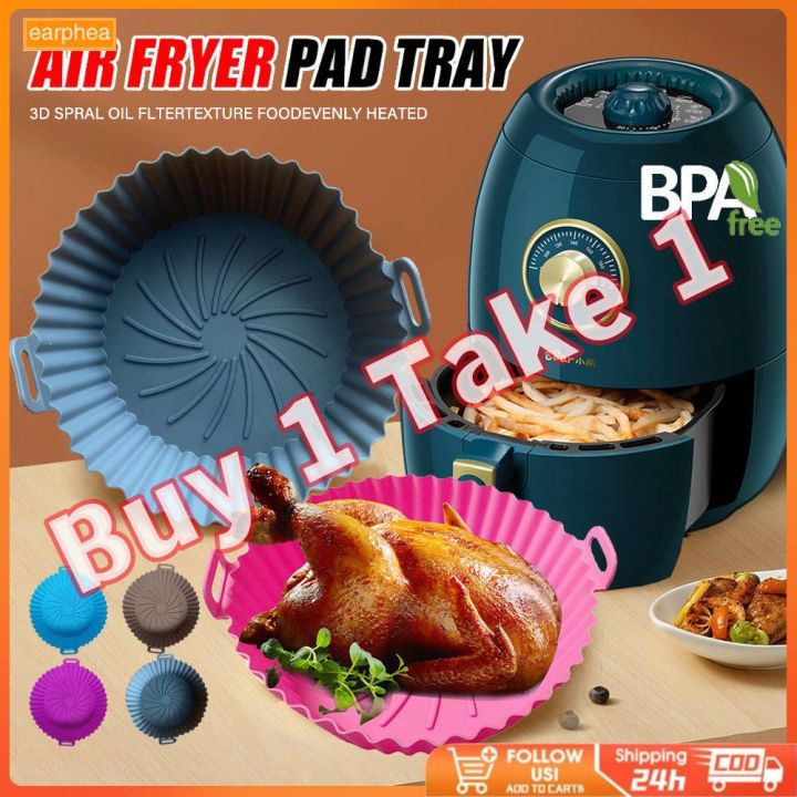 Cheap Silicone Air Fryers Oven Baking Tray Fried Pizza Chicken Mat