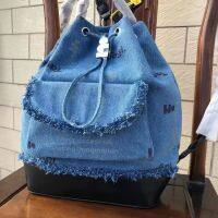 Tagi New Style Backpack Painter mark Pocket Pearl Bucket Bag Drawstring Large Capacity Travel Female With Box 77221026