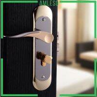 [A TOOL]☌21.5 [AMLESO] คันโยกคู่ที่จับประตูบนแผ่นสลักล็อคภายในอุปกรณ์สำหรับบ้าน5