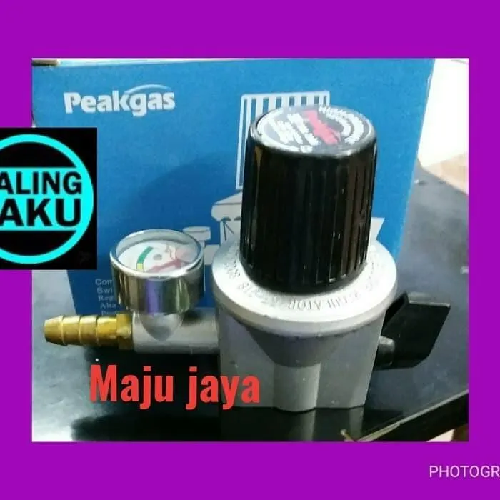 Regulator kompor gas PEAKGAS kepala meterlan rinnai winn 181 sedia